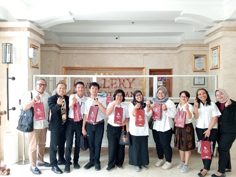 Kunjungan Industri Ke Gallery Prawirotaman Hotel 
